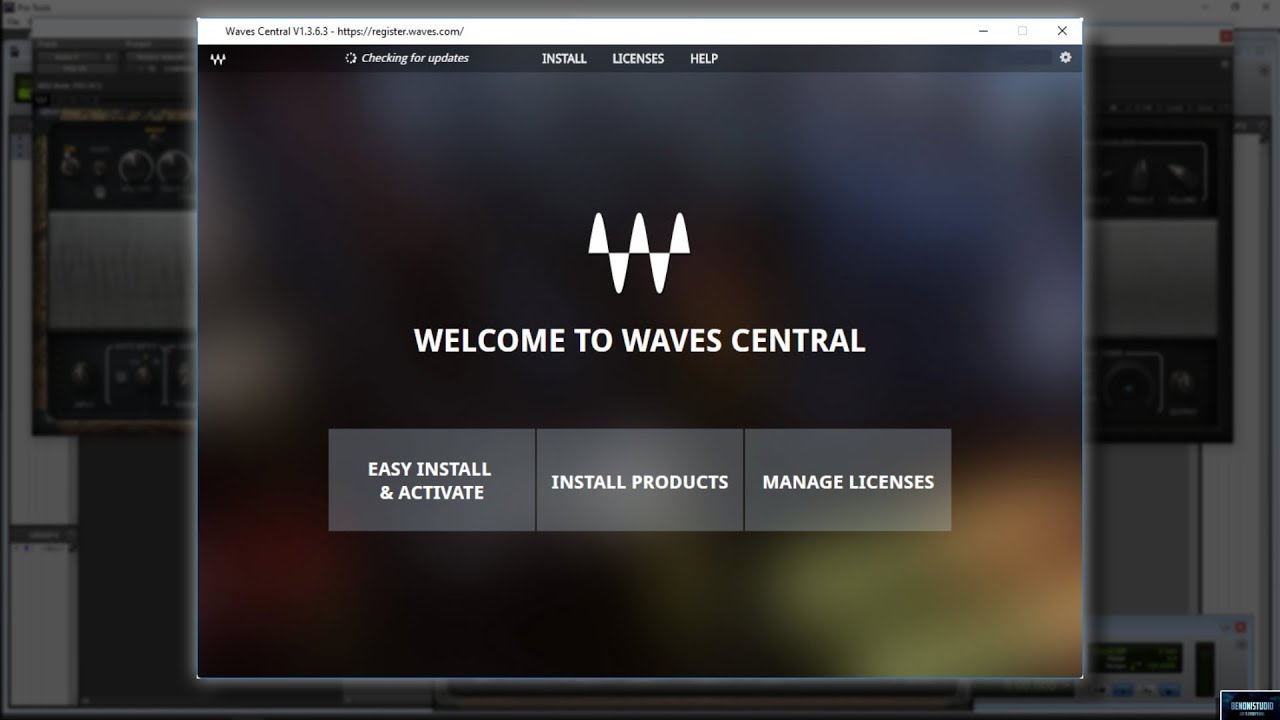 install waves on a mac for protools